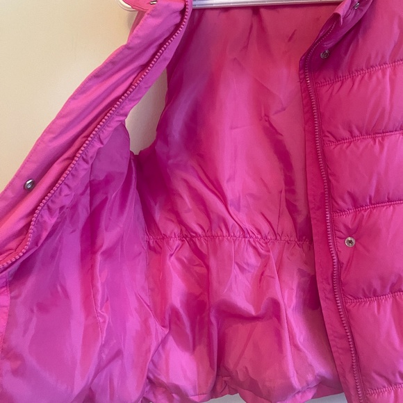 GAP puffer pink vest - Picture 5 of 7